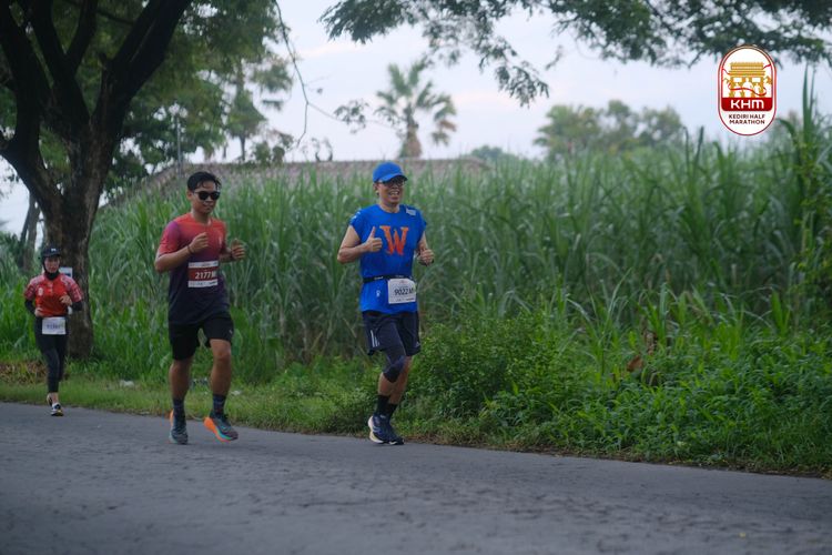 Race photo from Kediri Half Marathon 2025