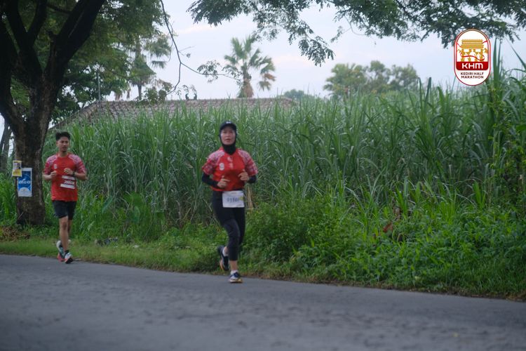 Race photo from Kediri Half Marathon 2025