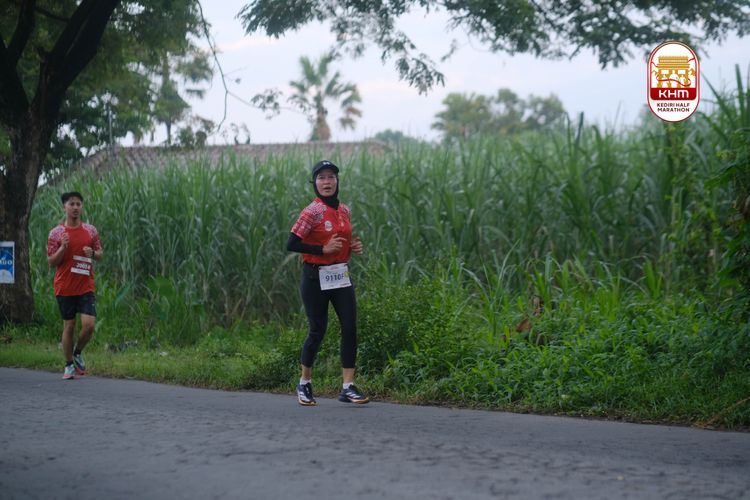 Race photo from Kediri Half Marathon 2025