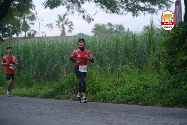 Race photo from Kediri Half Marathon 2025
