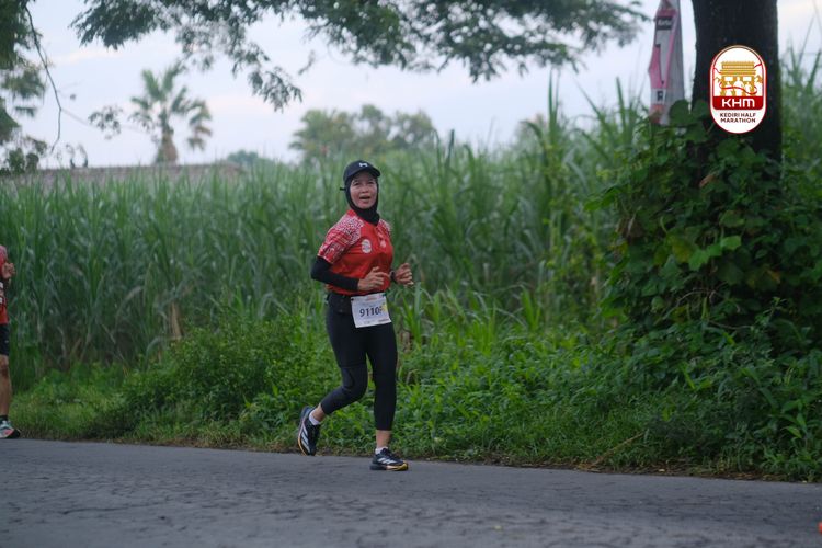 Race photo from Kediri Half Marathon 2025