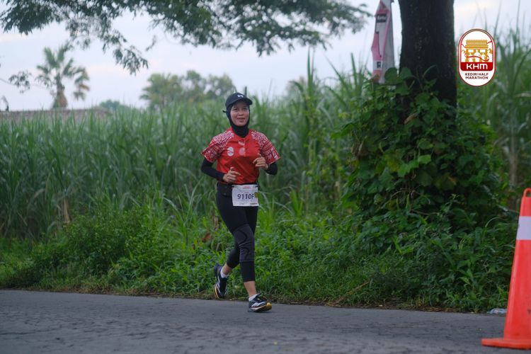 Race photo from Kediri Half Marathon 2025