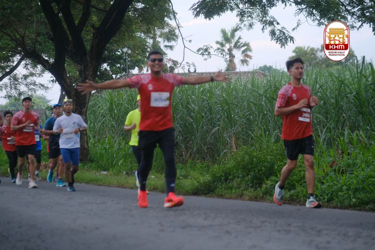 Race photo from Kediri Half Marathon 2025