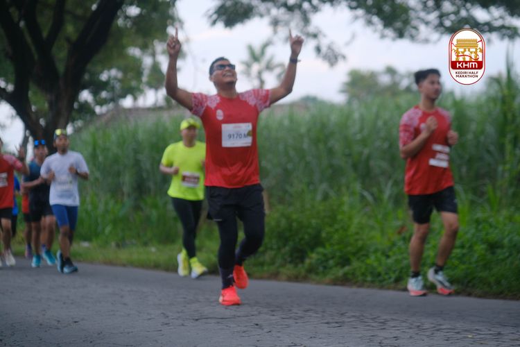 Race photo from Kediri Half Marathon 2025