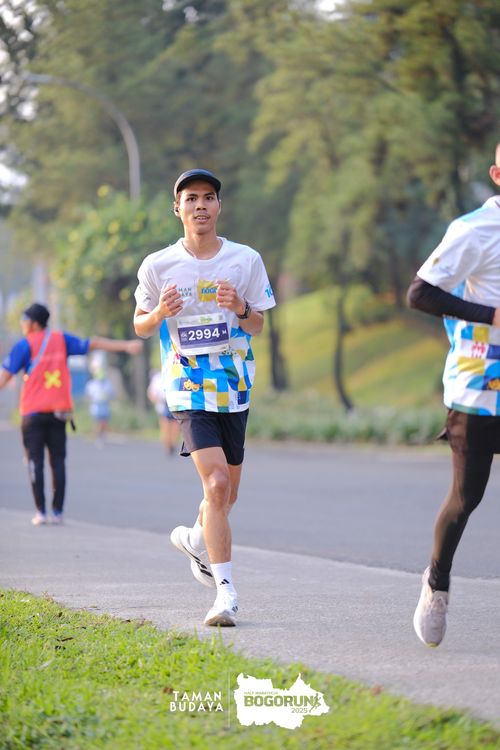 Race photo from Taman Budaya x BOGORUN 2025