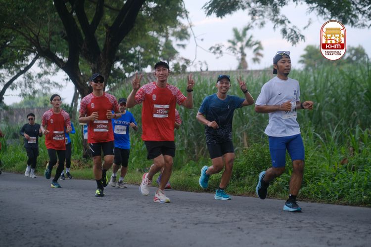Race photo from Kediri Half Marathon 2025