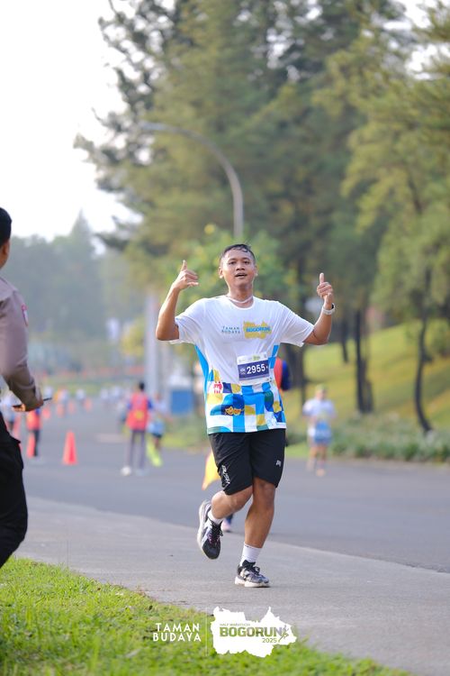 Race photo from Taman Budaya x BOGORUN 2025