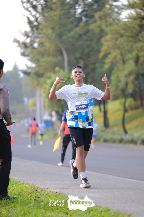 Race photo from Taman Budaya x BOGORUN 2025