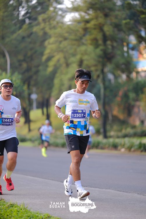 Race photo from Taman Budaya x BOGORUN 2025