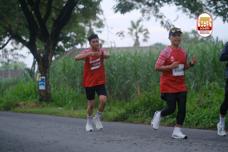 Race photo from Kediri Half Marathon 2025