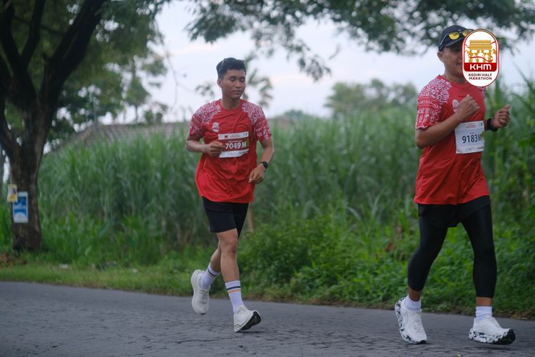 Race photo from Kediri Half Marathon 2025