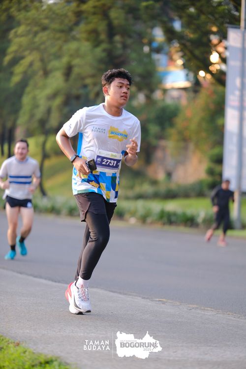 Race photo from Taman Budaya x BOGORUN 2025