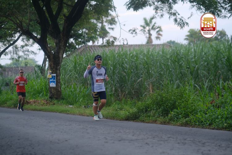 Race photo from Kediri Half Marathon 2025
