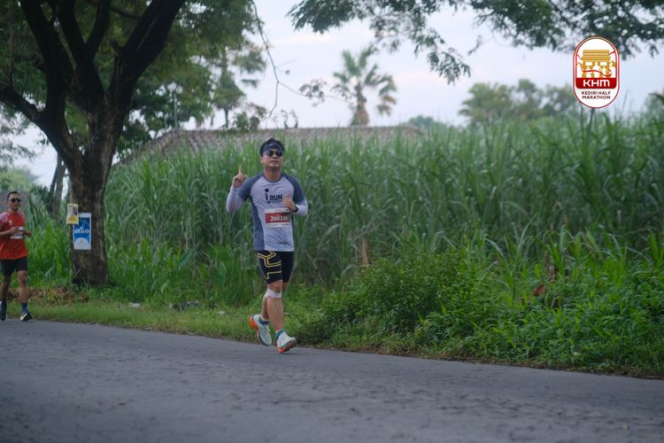 Race photo from Kediri Half Marathon 2025