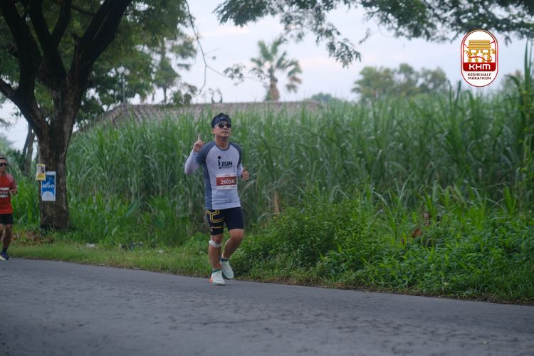 Race photo from Kediri Half Marathon 2025