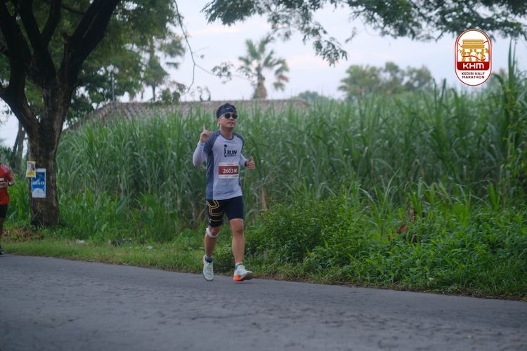 Race photo from Kediri Half Marathon 2025
