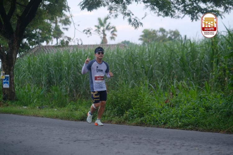 Race photo from Kediri Half Marathon 2025