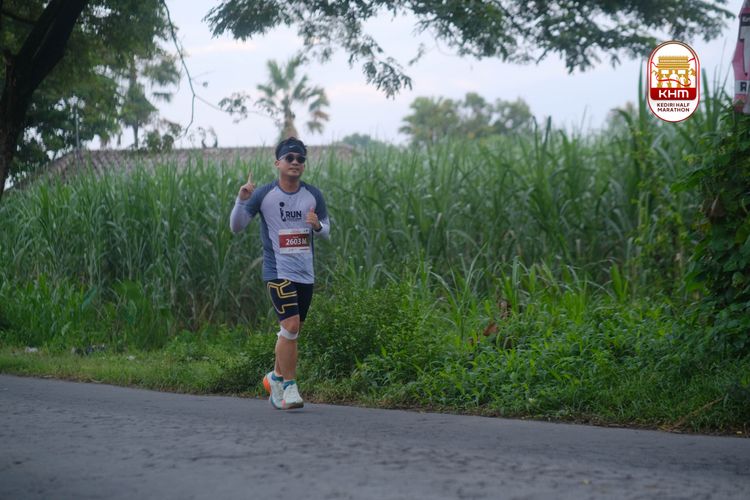 Race photo from Kediri Half Marathon 2025