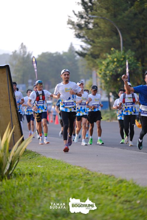 Race photo from Taman Budaya x BOGORUN 2025