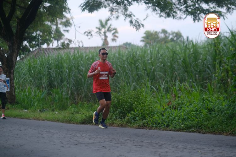 Race photo from Kediri Half Marathon 2025