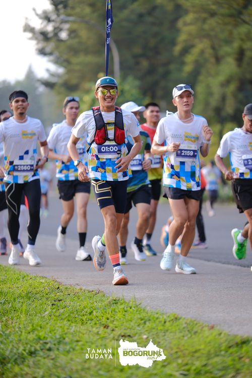 Race photo from Taman Budaya x BOGORUN 2025
