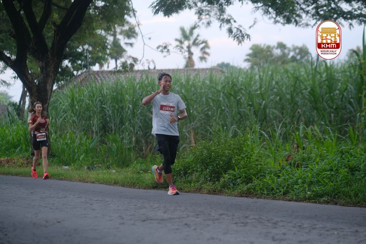 Race photo from Kediri Half Marathon 2025