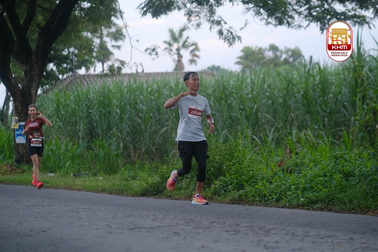 Race photo from Kediri Half Marathon 2025