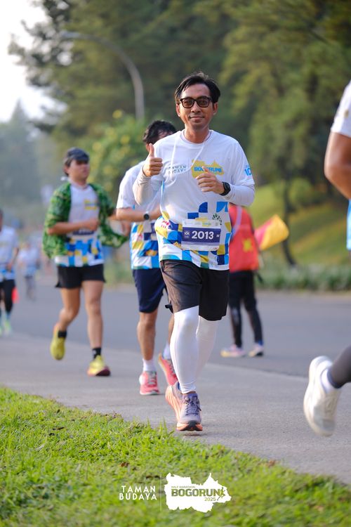 Race photo from Taman Budaya x BOGORUN 2025