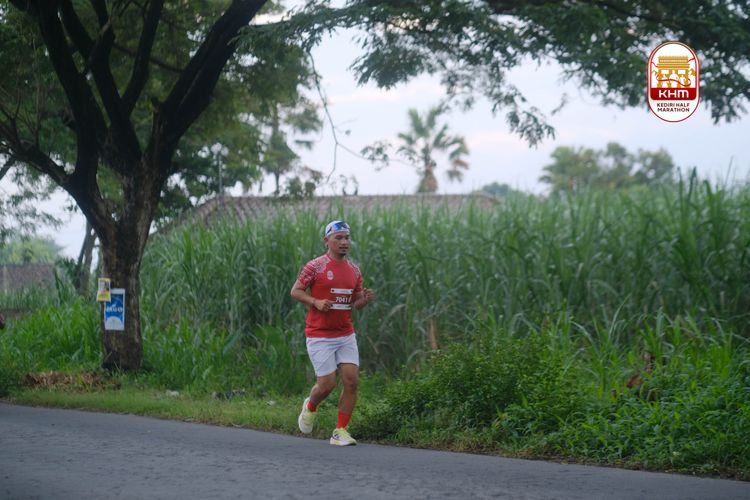 Race photo from Kediri Half Marathon 2025