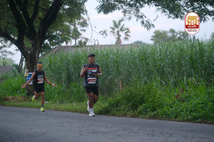 Race photo from Kediri Half Marathon 2025
