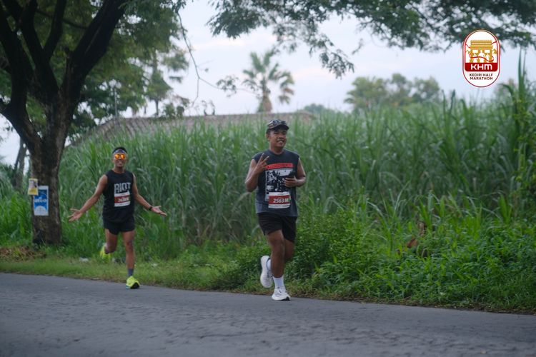 Race photo from Kediri Half Marathon 2025