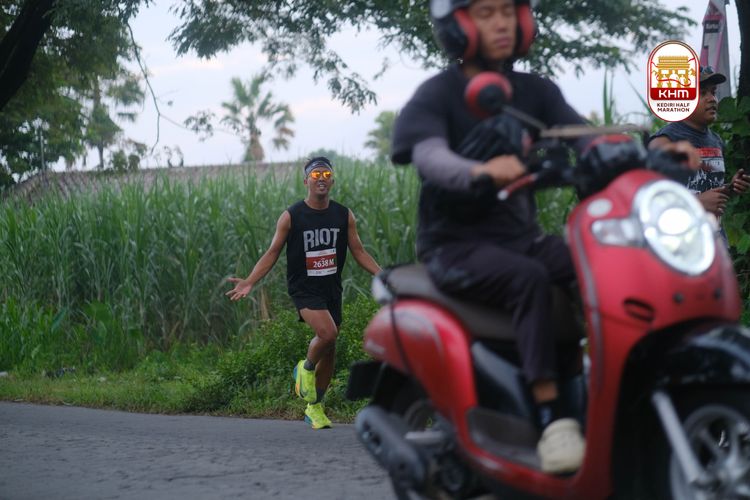 Race photo from Kediri Half Marathon 2025