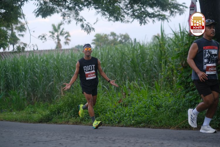 Race photo from Kediri Half Marathon 2025