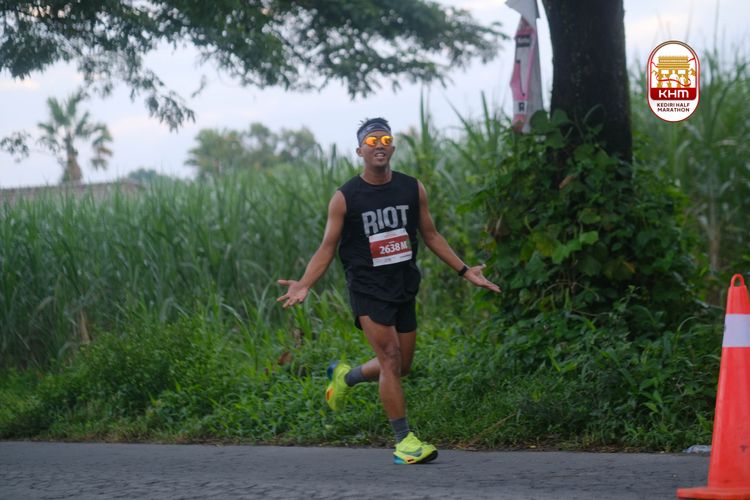 Race photo from Kediri Half Marathon 2025