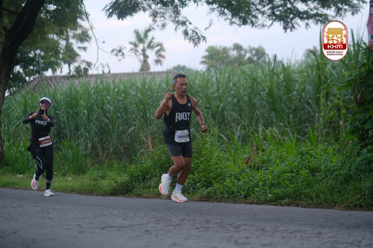 Race photo from Kediri Half Marathon 2025