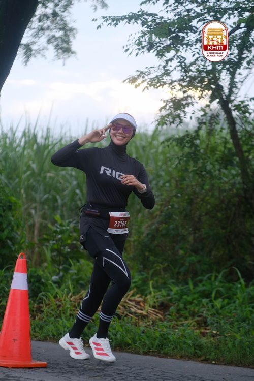 Race photo from Kediri Half Marathon 2025
