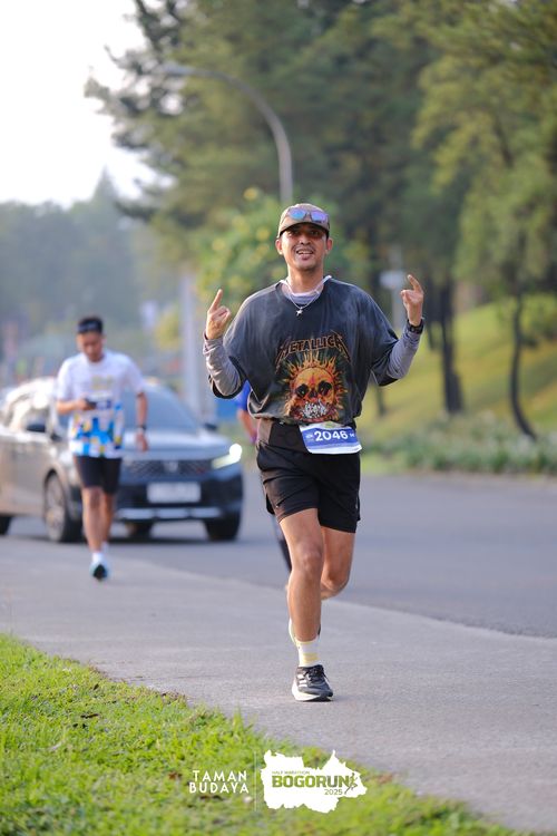 Race photo from Taman Budaya x BOGORUN 2025