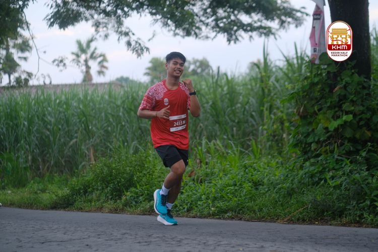 Race photo from Kediri Half Marathon 2025