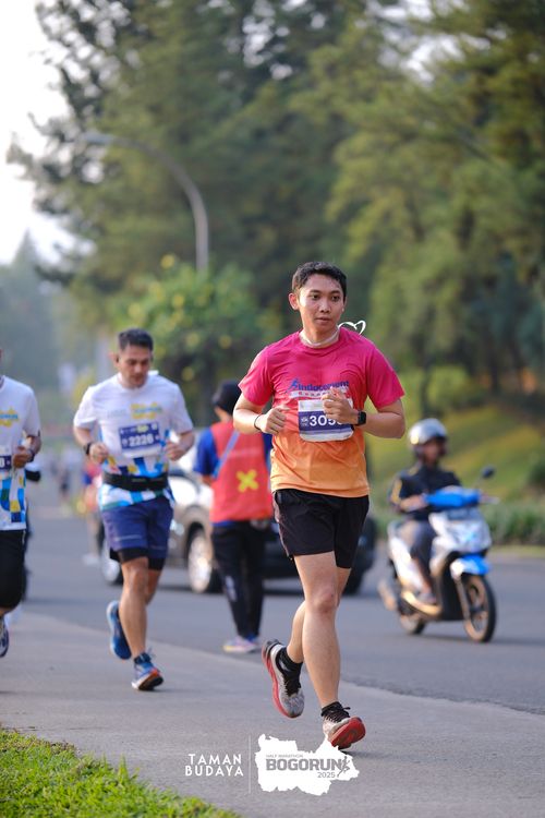 Race photo from Taman Budaya x BOGORUN 2025