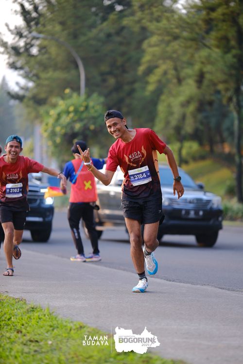 Race photo from Taman Budaya x BOGORUN 2025