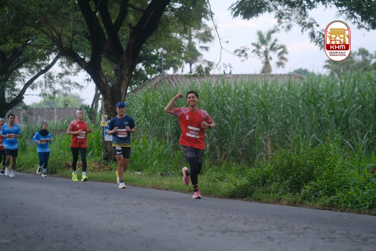 Race photo from Kediri Half Marathon 2025