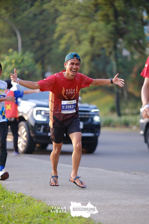 Race photo from Taman Budaya x BOGORUN 2025