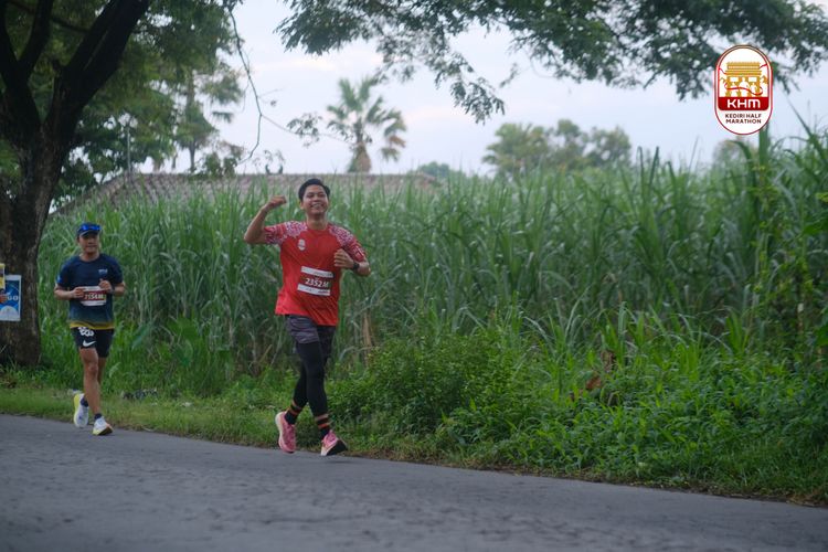 Race photo from Kediri Half Marathon 2025