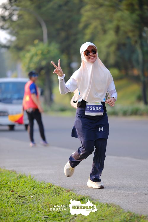 Race photo from Taman Budaya x BOGORUN 2025