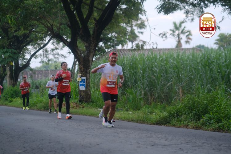 Race photo from Kediri Half Marathon 2025