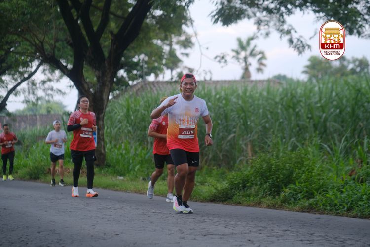 Race photo from Kediri Half Marathon 2025