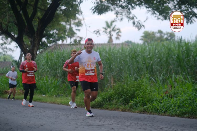Race photo from Kediri Half Marathon 2025