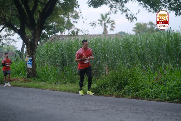 Race photo from Kediri Half Marathon 2025