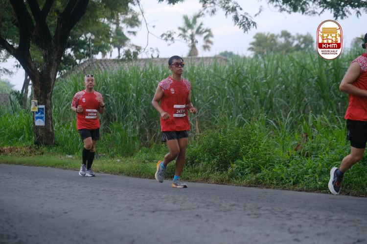 Race photo from Kediri Half Marathon 2025