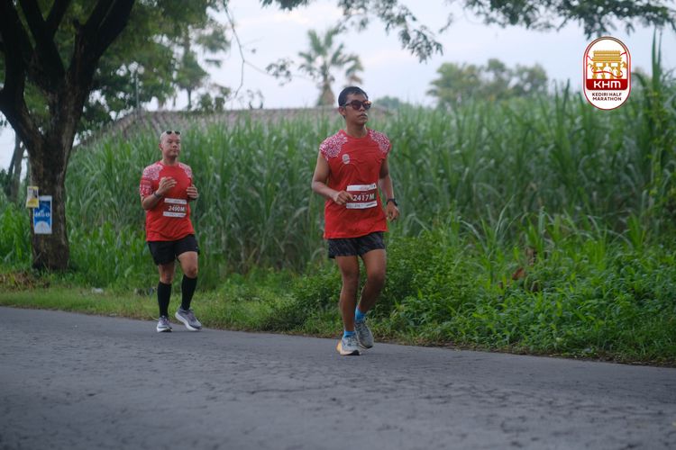 Race photo from Kediri Half Marathon 2025
